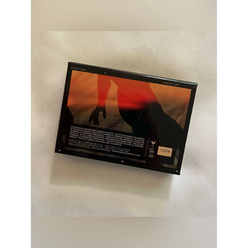 NABLA Analogue Cutie 6 Pan Vegan Eyeshadow Palette Full Size NWT
